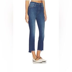 Mother Denim The Insider Crop Step Fray Jean